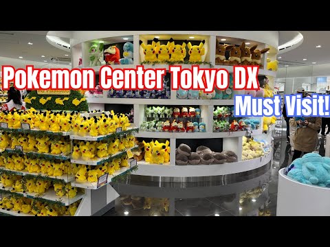 DECEMBER 2023 Pokemon Center Tokyo DX Deep Dive ~What`s New?  [4K]