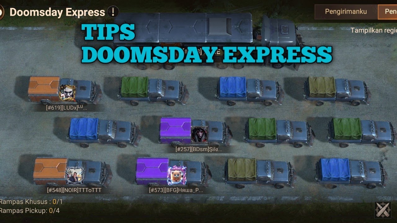 Doomsday express tips for getting easy opponents and the loot you want ...