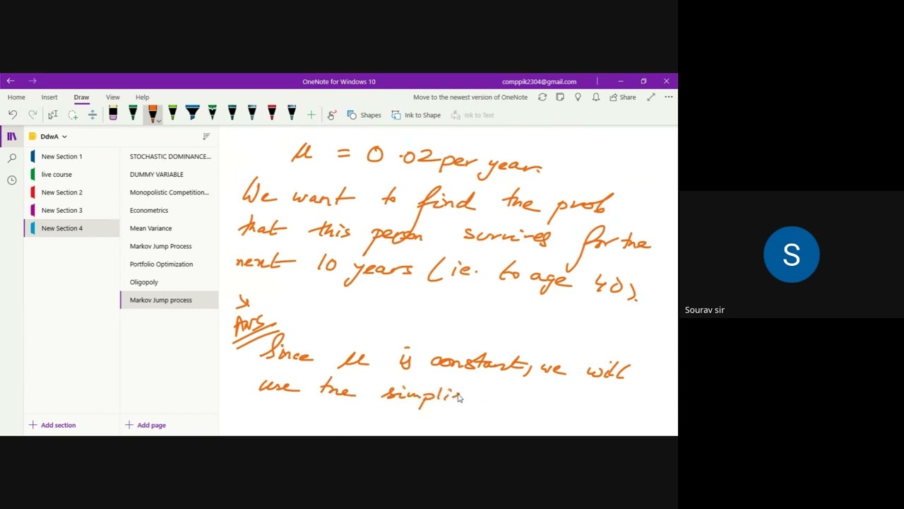 Two-State Markov Model Explained | Complete Derivation, Transition Matrix & Real-Life Examples
