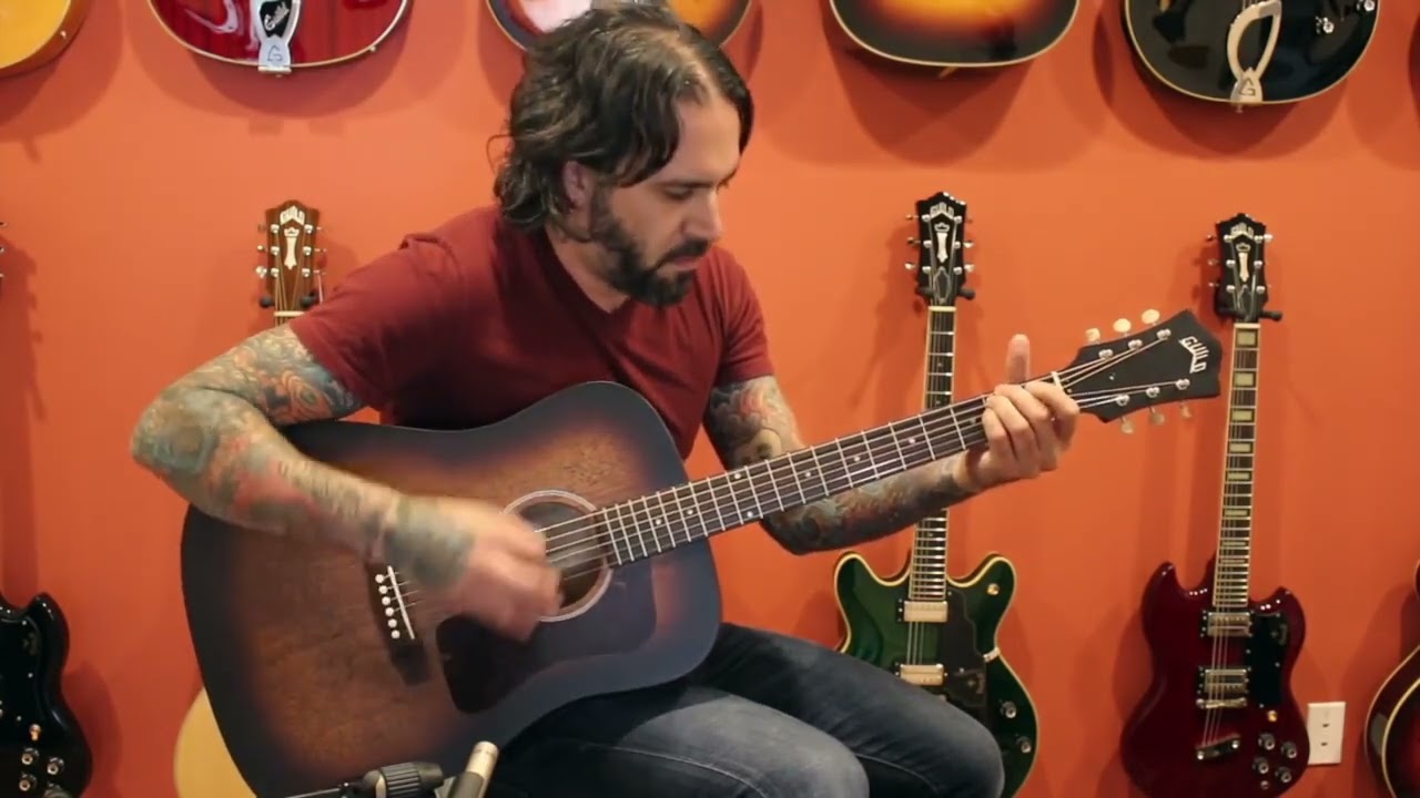 Guild D-20 サウンドサンプル - YouTube