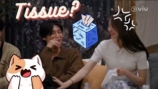 Exchange 2 | Taei Haeeun cute moments | Tissue boy 🤣