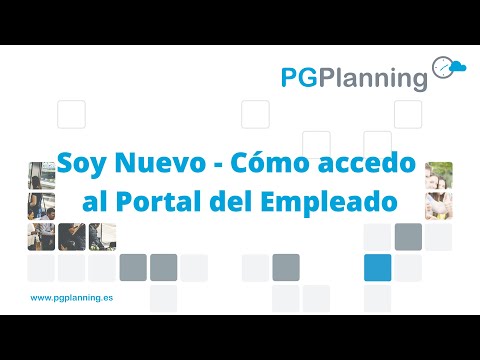¿Como acceder por primera vez al portal del empleado en PGPlanning?