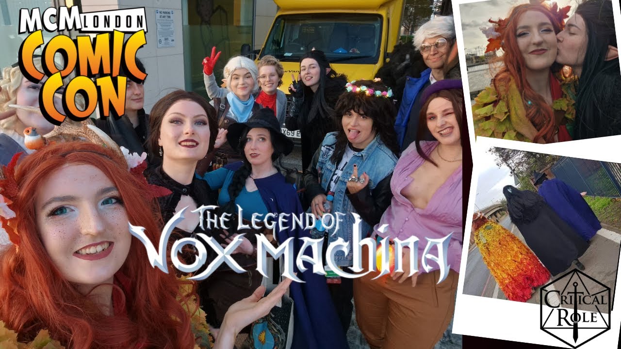 Vox Machina, London MCM 2022 October Vlog