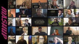 Star Wars: The Force Awakens | Teaser - Reactions Mashup