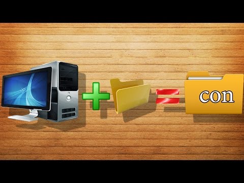 Как создать папку с именем Con, Prn и т.п??? //How to create a folder named Con, Prn
