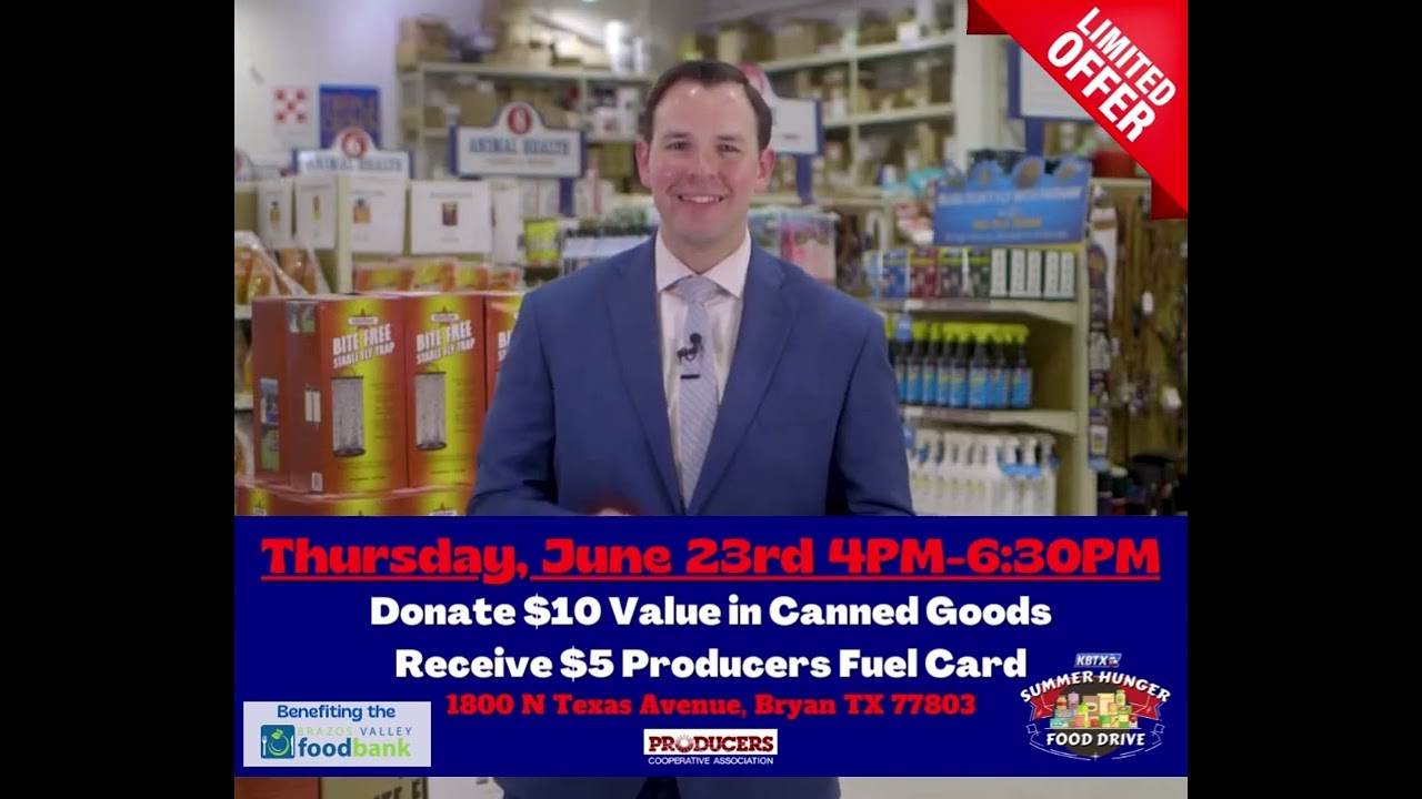 Summer Hunger Food Drive-External Campaign