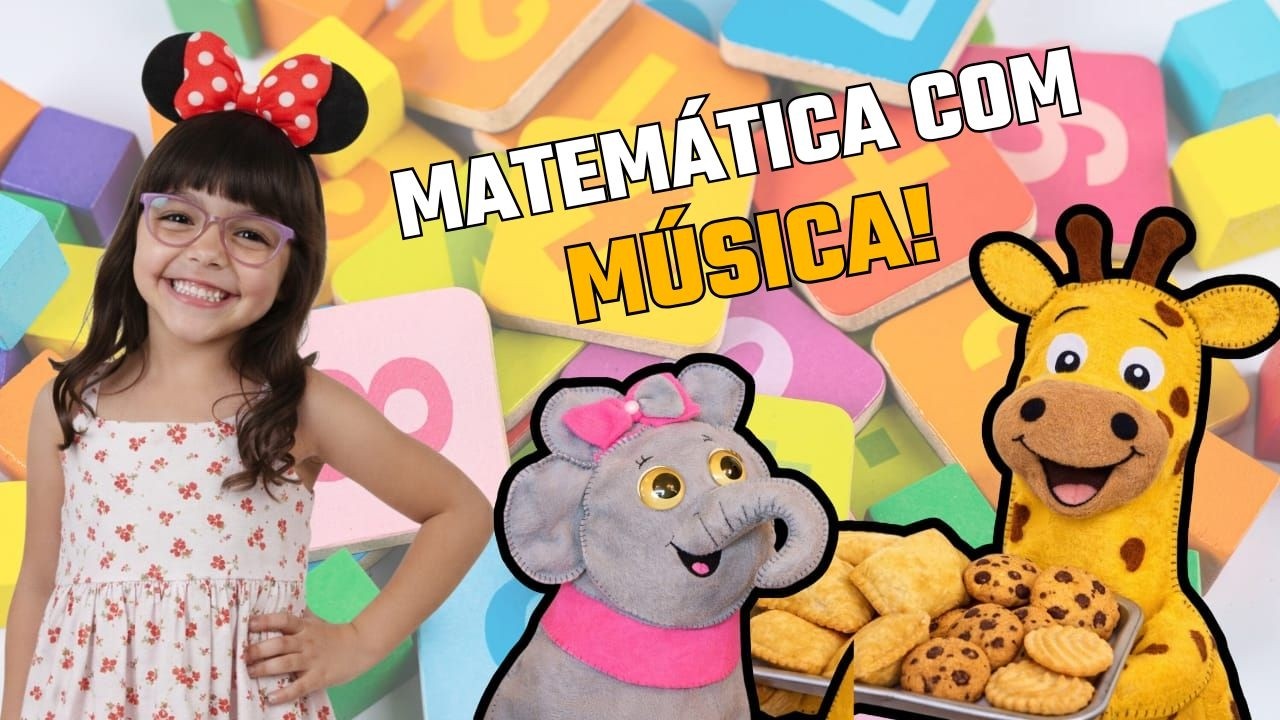 Aprendendo Matemática com Música 🎶 | Maria, Luca e Lika