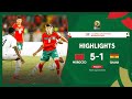 Morocco 🆚 Ghana | Highlights - #TotalEnergiesAFCONU23 - MD2 Group A