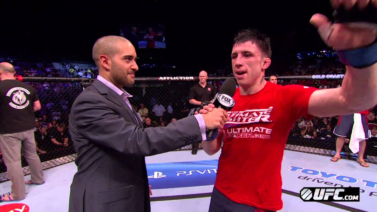 UFC on FX 6:  Whittaker & Parke Octagon Interviews