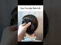 Easy Claw Clip Bun Hairstyle in 1 Minute ✨ #ClawClip #EasyHairstyle #HairHack