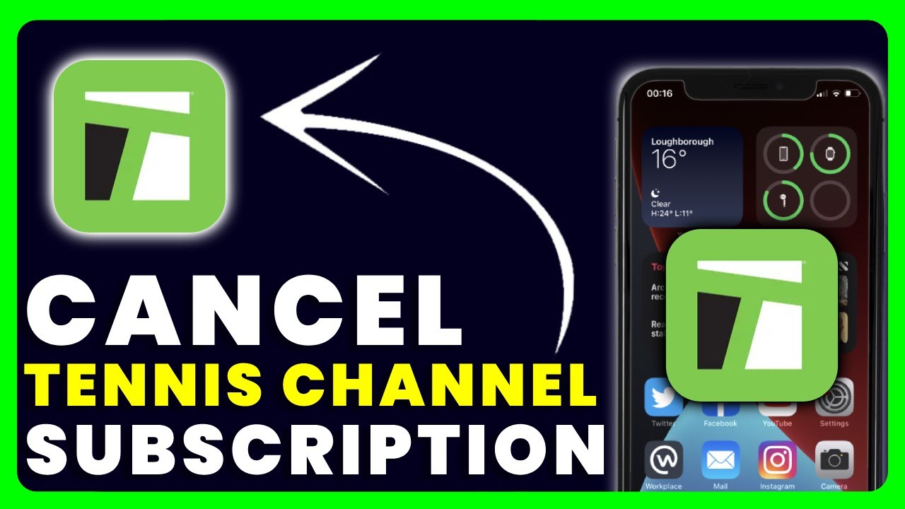 How to Cancel Tennis Channel Plus Subscription