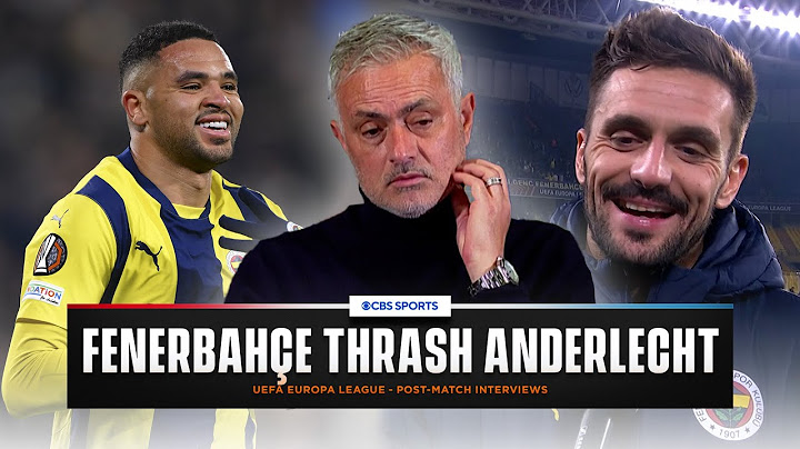 “ANYTHING can happen” José Mourinho PREACHES after 3-0 win for Fenerbahçe in Europa League 🙏