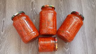 Adjika Tayyorlash 🌶🔥 Аджика на Зиму ✅ Hot Sauce Recipe