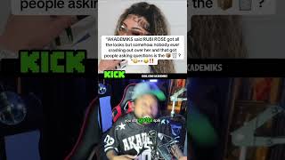 AKADEMIKS says Rubi Rose is gorgeous… so why is nobody crashing out over her? 😳👀 #fyp #djakademiks