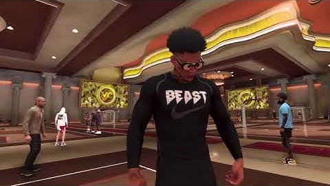 DemiGod Catfish paint beast Build goes crazy in 1v1 court 😱😱*Nba 2K20