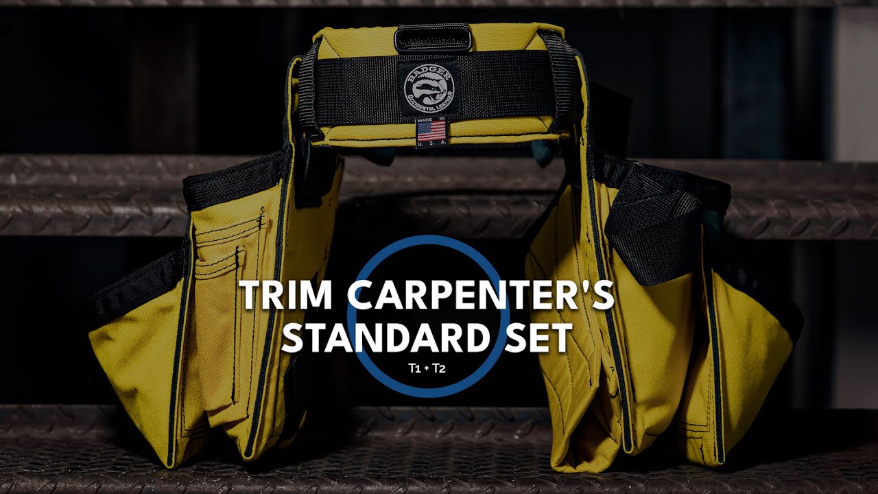 Carpenter Solid Belt - Badger Tool Belts