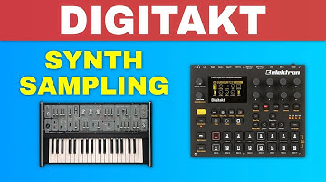 ELEKTRON DIGITAKT SAMPLING A SYNTHESIZER ~ Roland System 100 Model 101