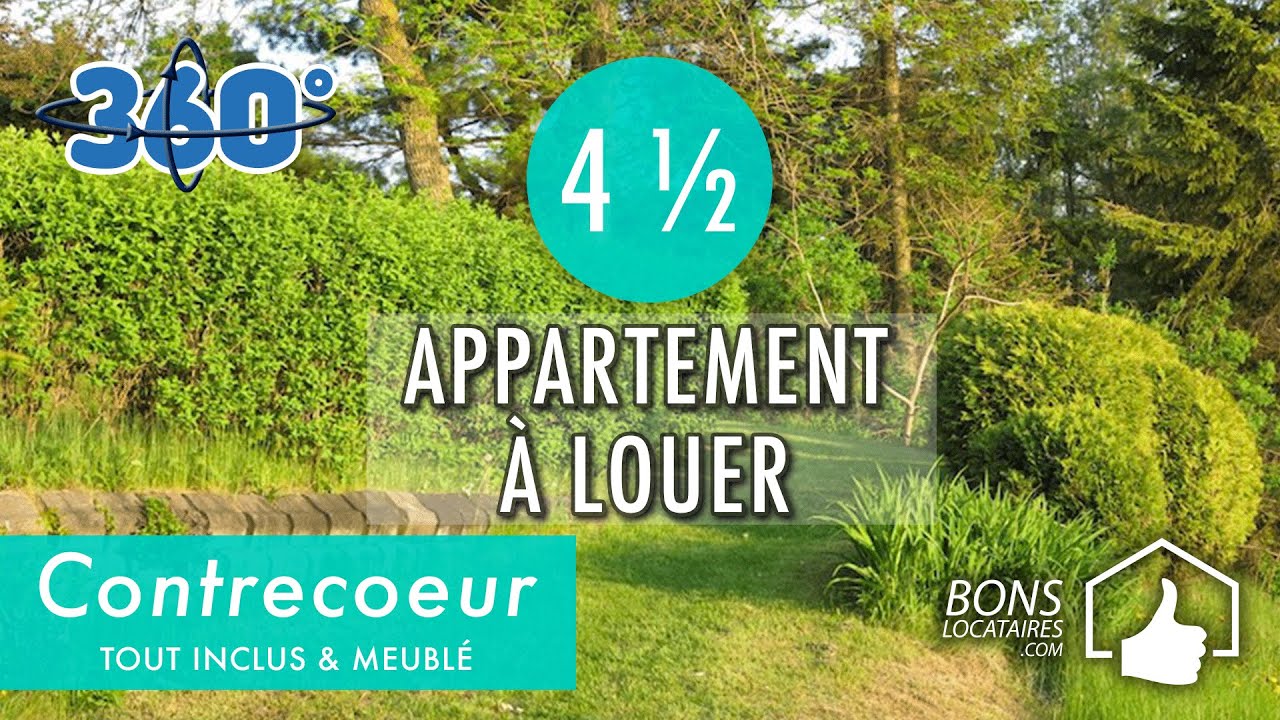 Appartement à louer/Apartment Tour Visite virtuelle 360° Contrecoeur 4 ½