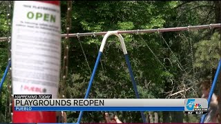 Pueblo, Colorado Springs playgrounds to reopen Friday