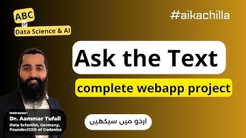 Ask the text app in streamlit using langchain and openai