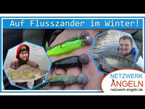 Video: So Fischt Man Im Winter An Der Strömung