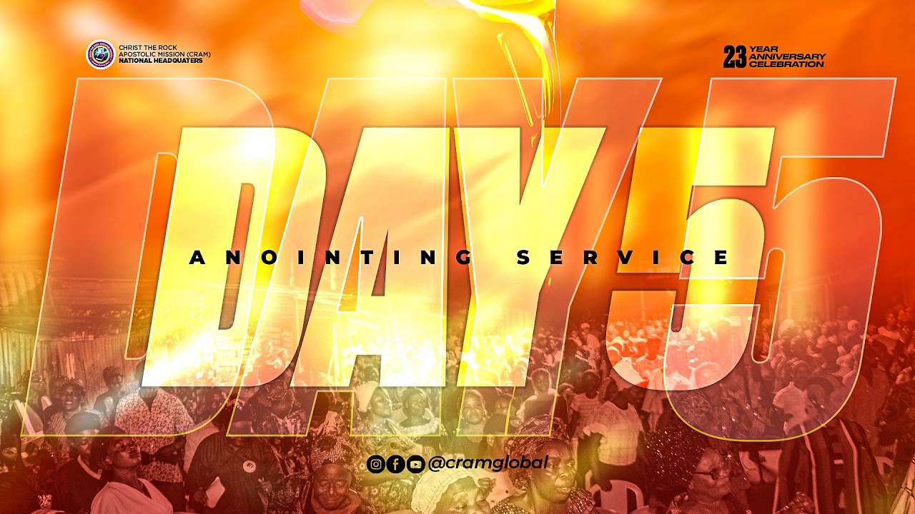 23rd Year Anniversary| Anointing Service |Day 5
