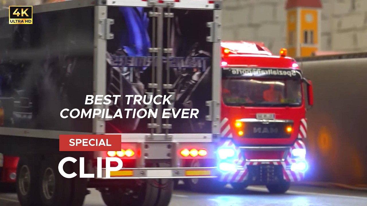 Incredible  American Custom RC Truck Build & Drive  4K.