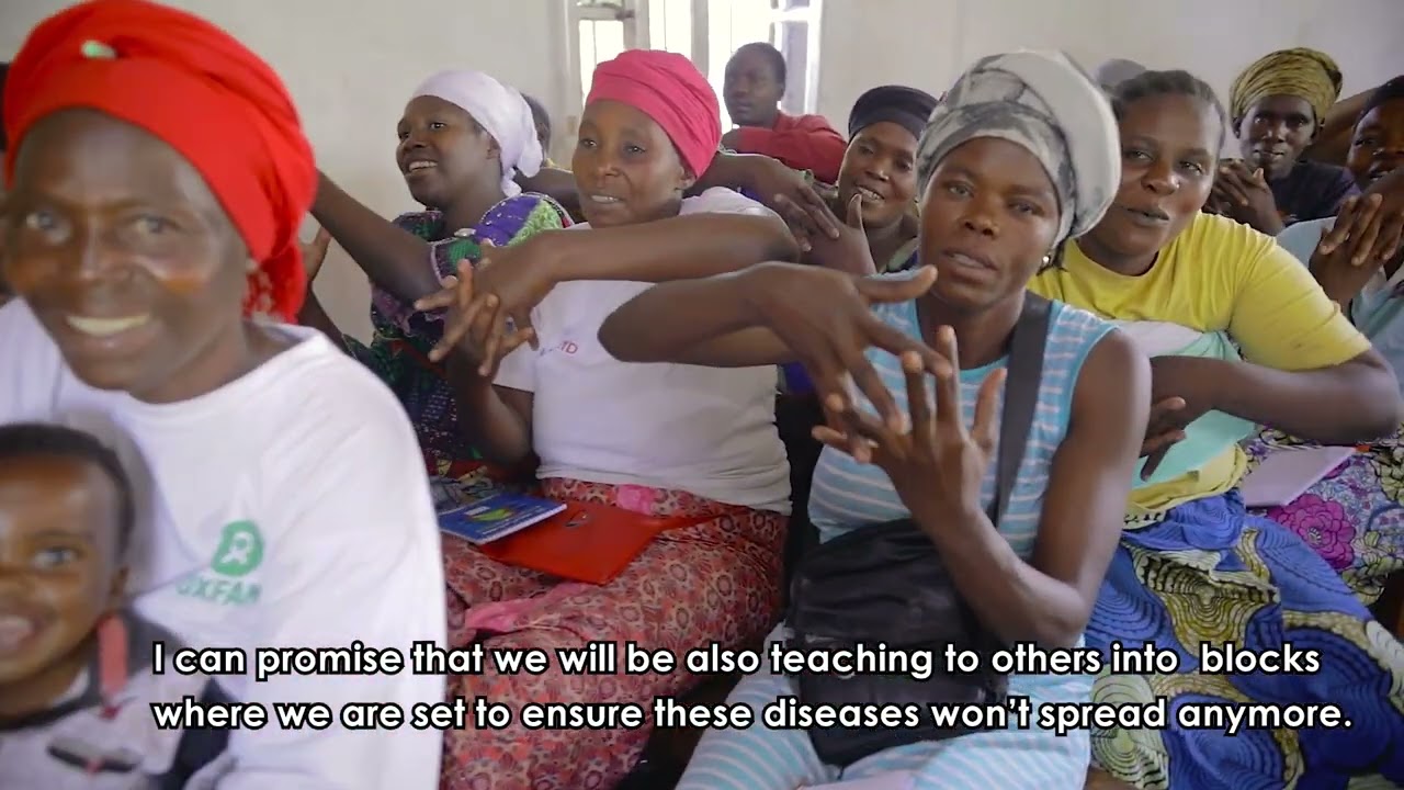 Health is a priority for the 40.000 displaced families in Rusayo Camp, Goma, DR.Congo.