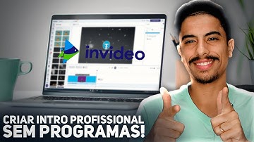 Como CRIAR INTRO ONLINE PARA CANAIS NO YOUTUBE em poucos minutos | INVIDEO!