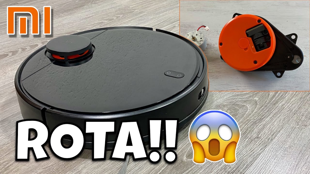 Cómo REPARAR la XIAOMI VACUUM 3 cuando se rompe el MOTOR del LASER 360º por  muy POCO DINERO - YouTube