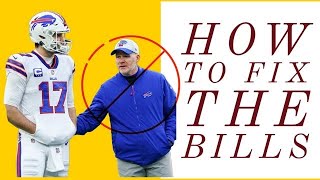 FIRE MCDERMOTT! Top 4 Ways to Fix The Buffalo Bills