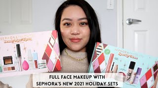 Full Face Makeup | Sephora's Favorites Bestselling Beauty Must-Haves Set | Sparkly Clean Makeup Set