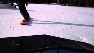 Shredding the Mt. Sunapee park Part 1