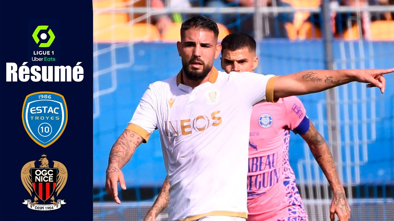 Troyes vs Nice 1-0 Résumé | Ligue 1 - 2021/2022