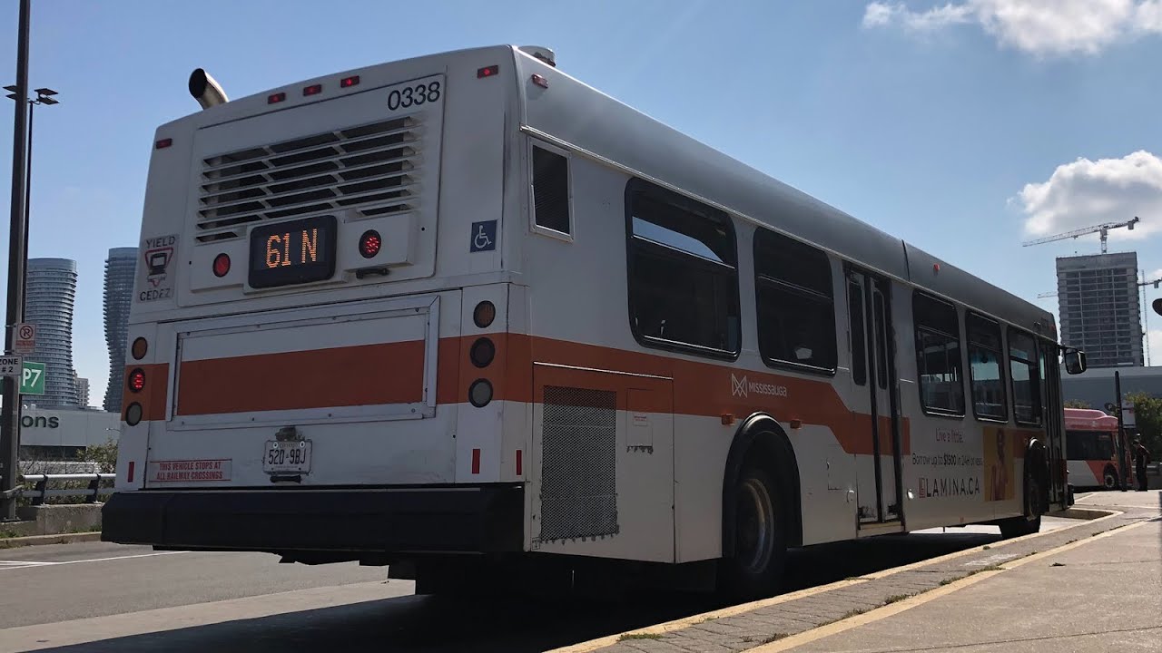 [RETIRED] MiWay - City Centre Transit Terminal (New Flyer D40LF 0338 ...