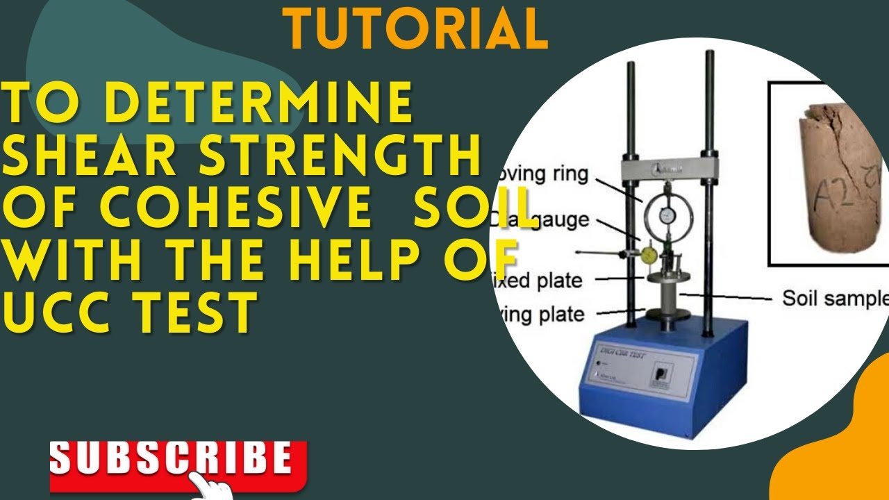 Determine The Shear Strength Of A Cohesive Soil With The Help Of determine-the-shear-strength-of-a-cohesive-soil-with-the-help-of