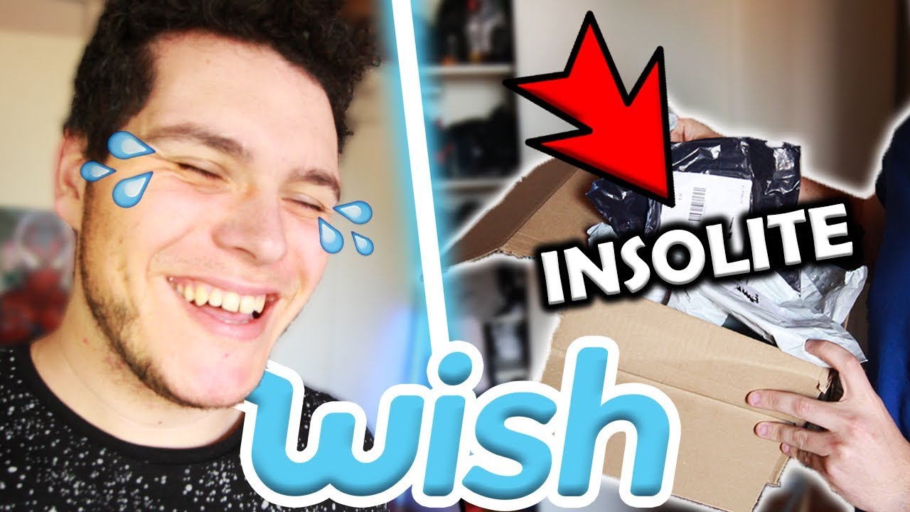 JE REÇOIS DES COLIS "INSOLITES" WISH ! 😂