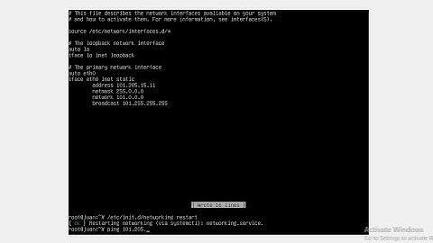 Konfigurasi DHCP Server Pada Linux Debian 8 (Tugas Sekolah)