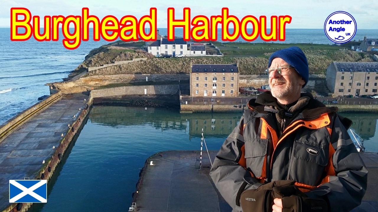 Рыболовная гавань Бургхед, побережье Морей.
