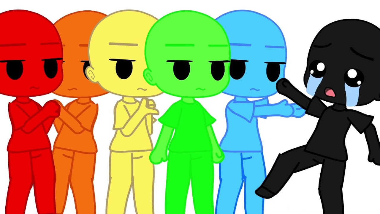 🌈Black And White ARENT Colors⚫️⚪️ // GL // Skit..-