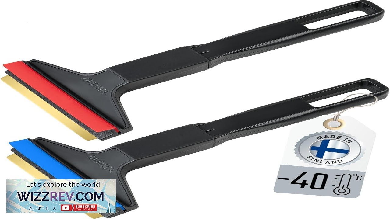 L&P Car Design A053-2 Set of 2 Pieces ice Scraper Murska 210mm Review