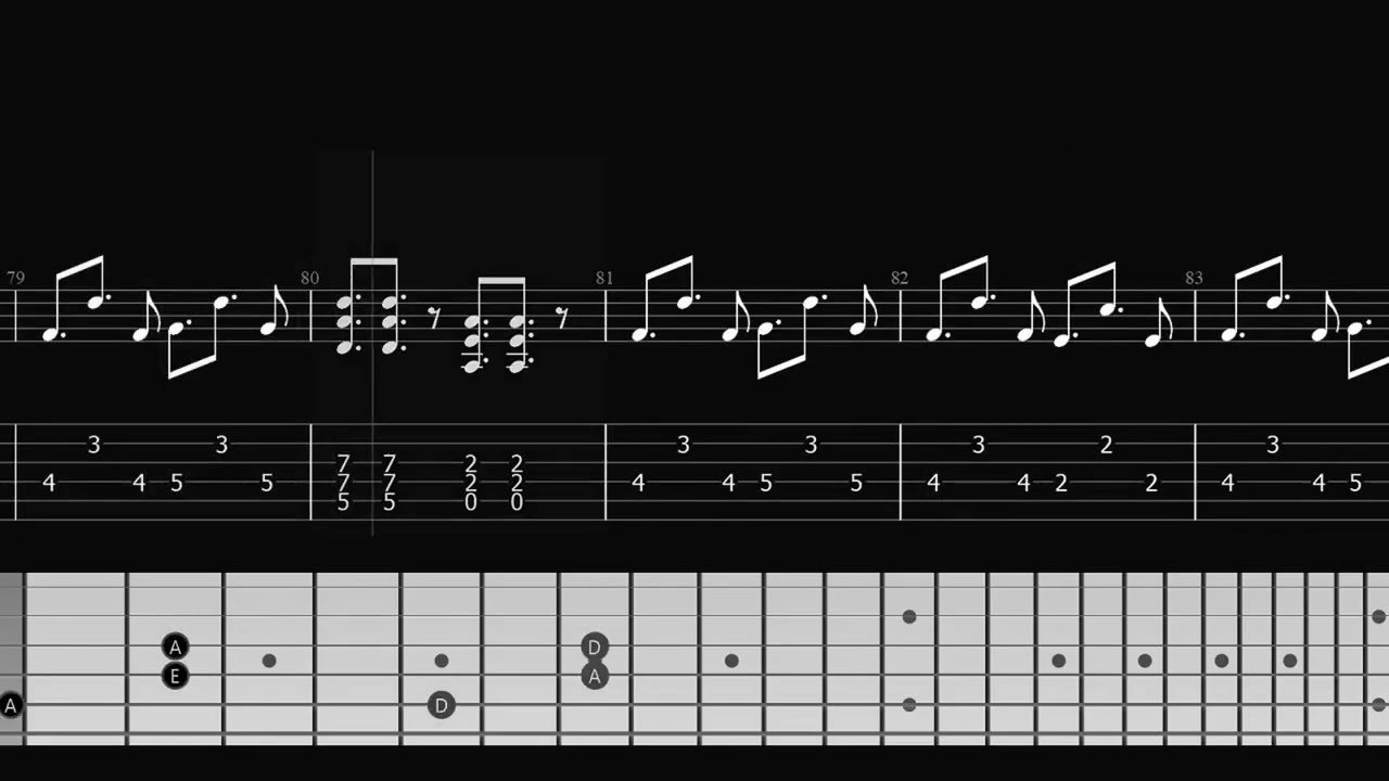 Danzando - Christine D’Clario y Gateway Worship Español  - Tutorial Guitarra || Tabs & Guitar Pro