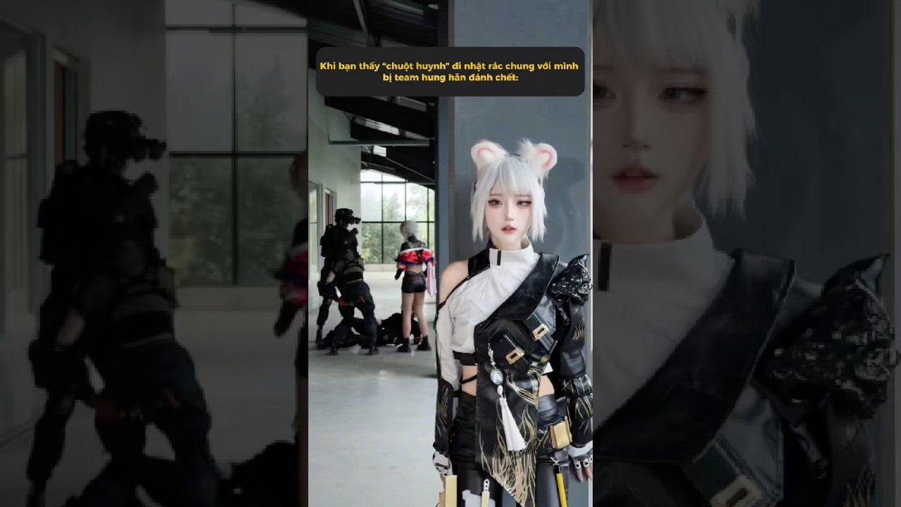 Xin lỗi anh em, tôi chuồn trước vì làm mất đồ rồi #meowcosplay #shorts
