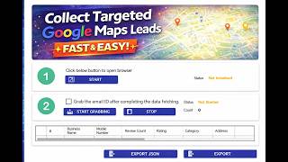 Collect Targeted Google Maps Leads in Minutes #GMExtractor