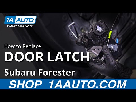 How to Replace Door Latch & Lock Actuator 13-18 Subaru Forester