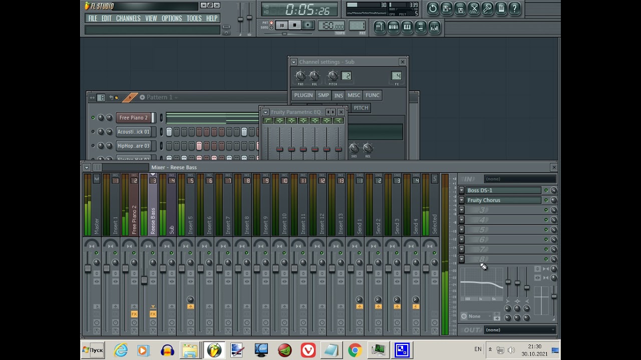 Free Piano 2 (free vst), Atmospheric D'n'B