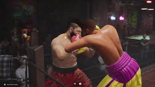Career Fights in Undisputed PS5 - Physical Disc Edition on Offline Mode with no Updates applied