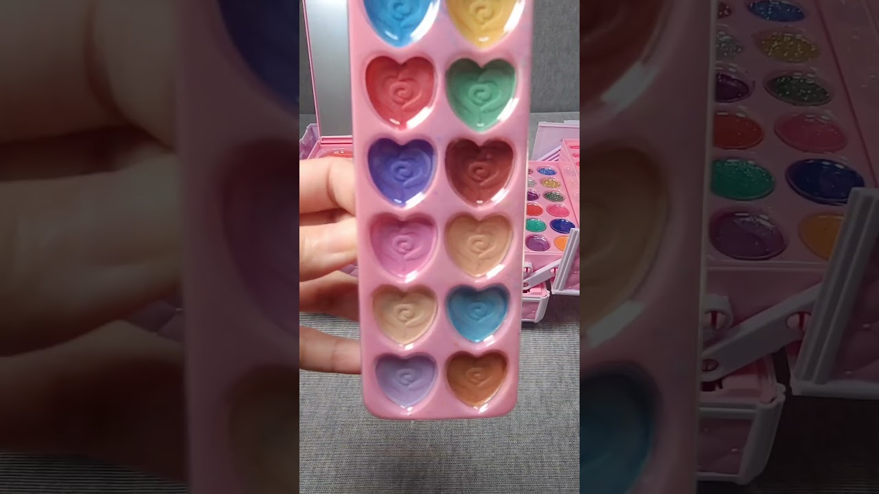 Satisfying with Unboxing & Review of fashion beauty makeup set 