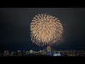 Tokyo Odaiba fireworks and Christmas lights walk 2023・4K HDR