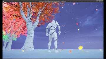 UE4 Niagara Leaf And Butterfly